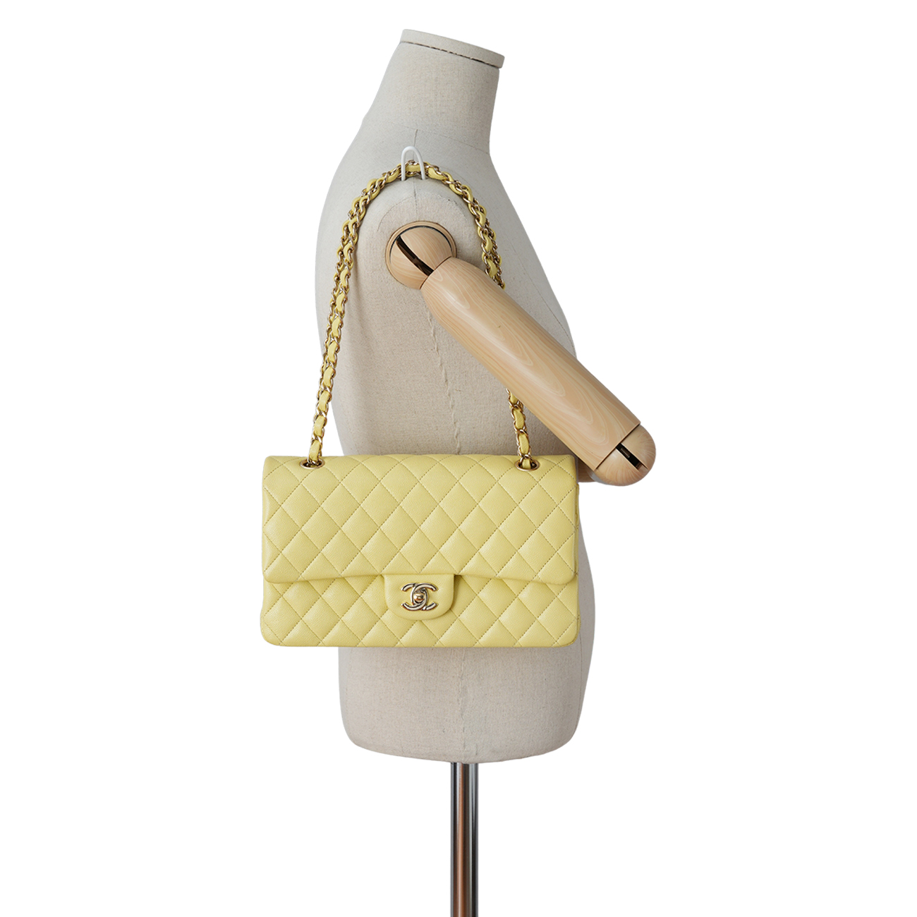 CHANEL(USED)샤넬 캐비어 클래식 미듐 플랩백