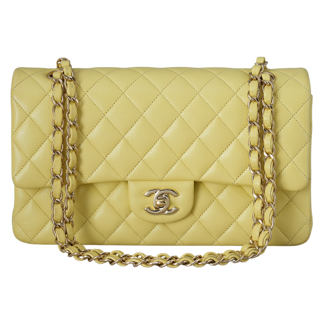 CHANEL(USED)샤넬 캐비어 클래식 미듐 플랩백