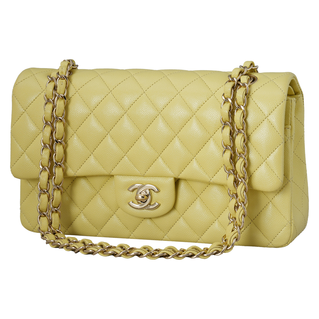 CHANEL(USED)샤넬 캐비어 클래식 미듐 플랩백
