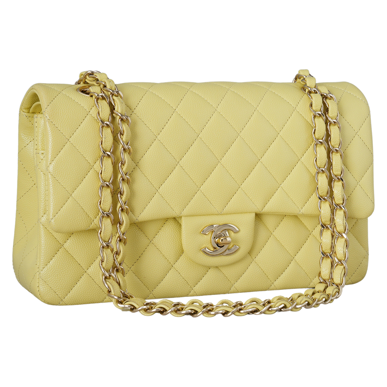 CHANEL(USED)샤넬 캐비어 클래식 미듐 플랩백