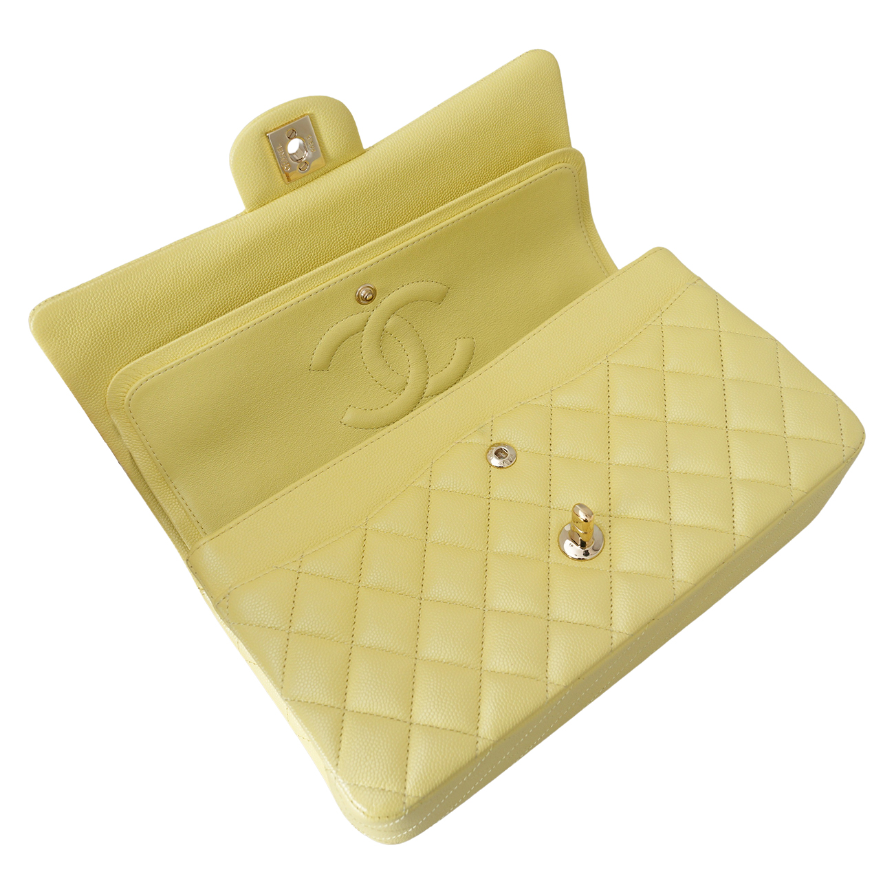 CHANEL(USED)샤넬 캐비어 클래식 미듐 플랩백
