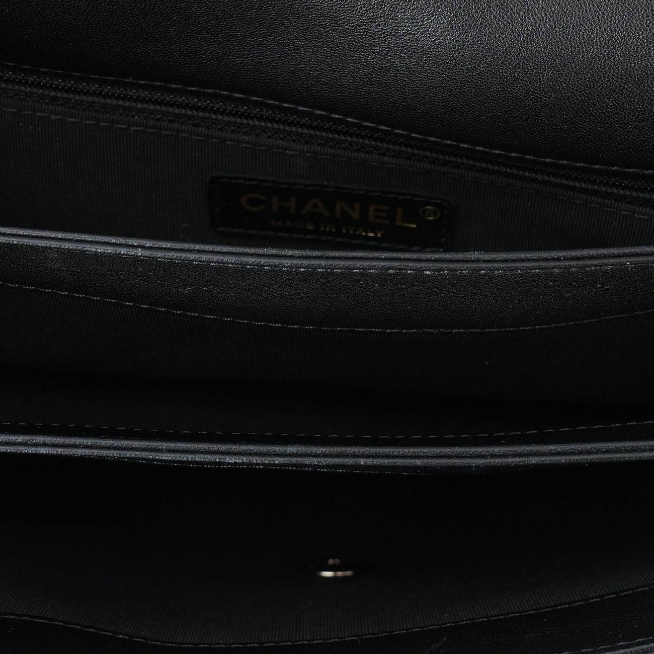 CHANEL(USED)샤넬 시즌 탑핸들 체인 플랩백