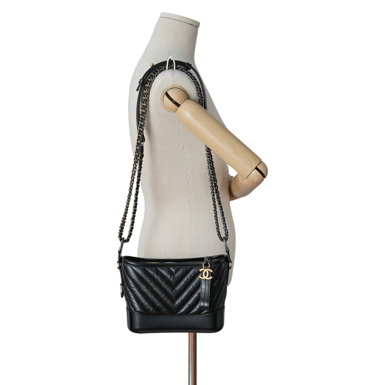 CHANEL(USED)샤넬 쉐브론 가브리엘 호보 스몰