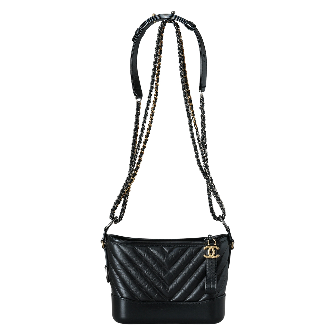 CHANEL(USED)샤넬 쉐브론 가브리엘 호보 스몰