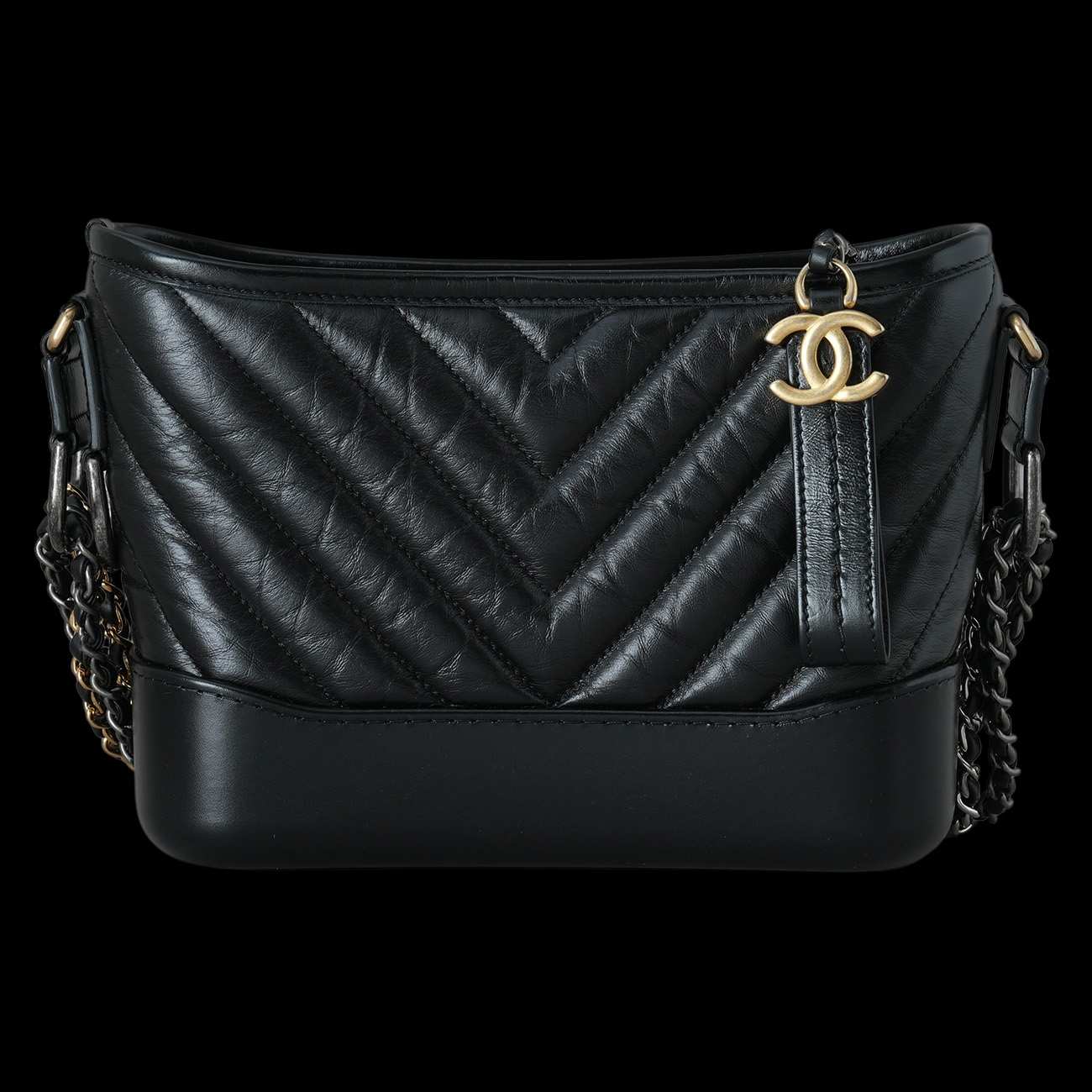 CHANEL(USED)샤넬 쉐브론 가브리엘 호보 스몰