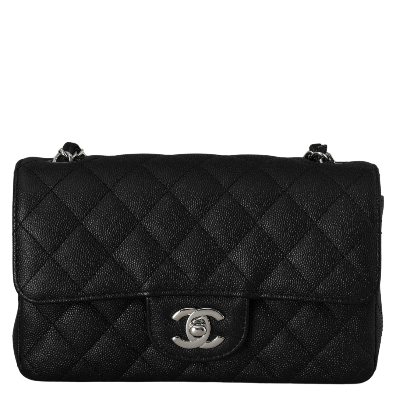 CHANEL(USED)샤넬 캐비어 클래식 뉴미니 크로스백