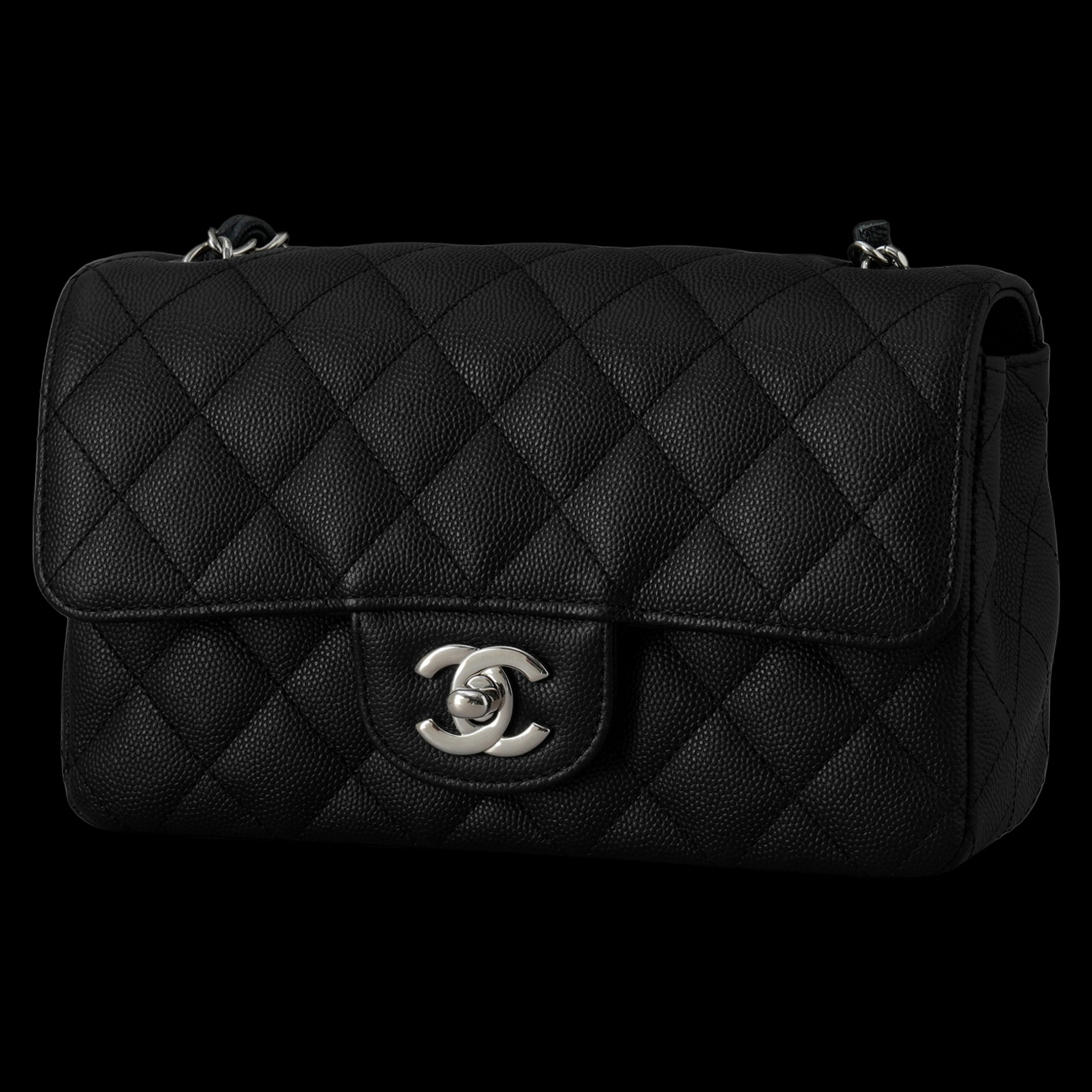 CHANEL(USED)샤넬 캐비어 클래식 뉴미니 크로스백