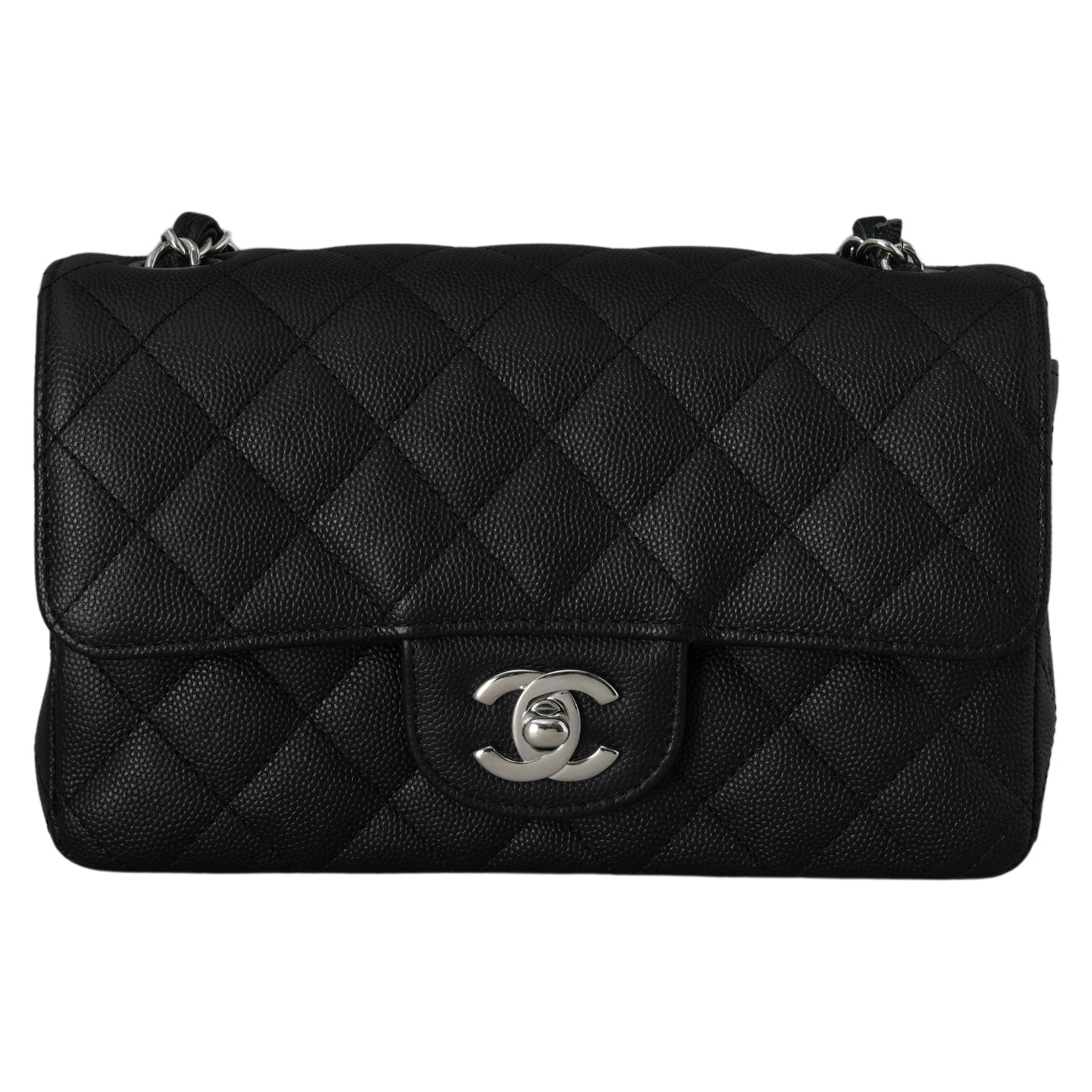 CHANEL(USED)샤넬 캐비어 클래식 뉴미니 크로스백