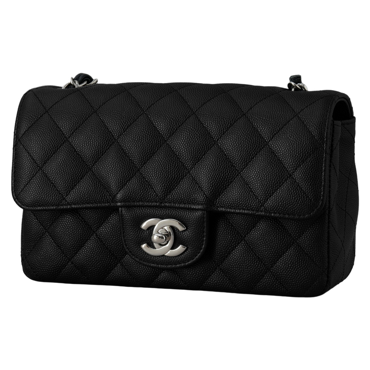 CHANEL(USED)샤넬 캐비어 클래식 뉴미니 크로스백