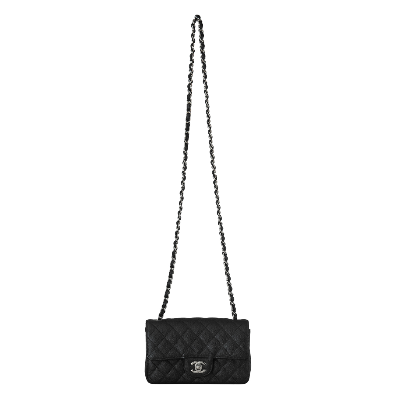 CHANEL(USED)샤넬 캐비어 클래식 뉴미니 크로스백