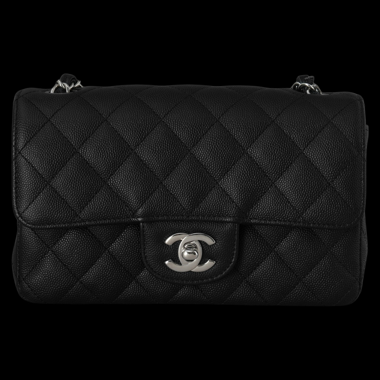 CHANEL(USED)샤넬 캐비어 클래식 뉴미니 크로스백