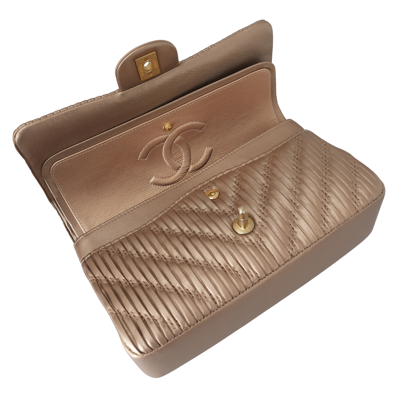 CHANEL(USED)샤넬 시즌 클래식 미듐 플랩백