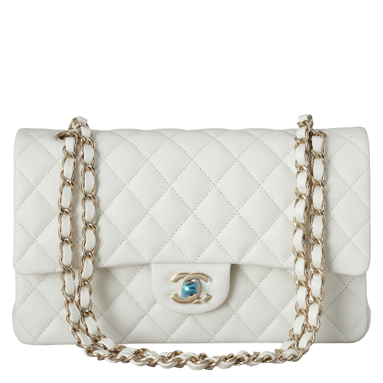 CHANEL(USED)샤넬 캐비어 클래식 미듐 플랩백