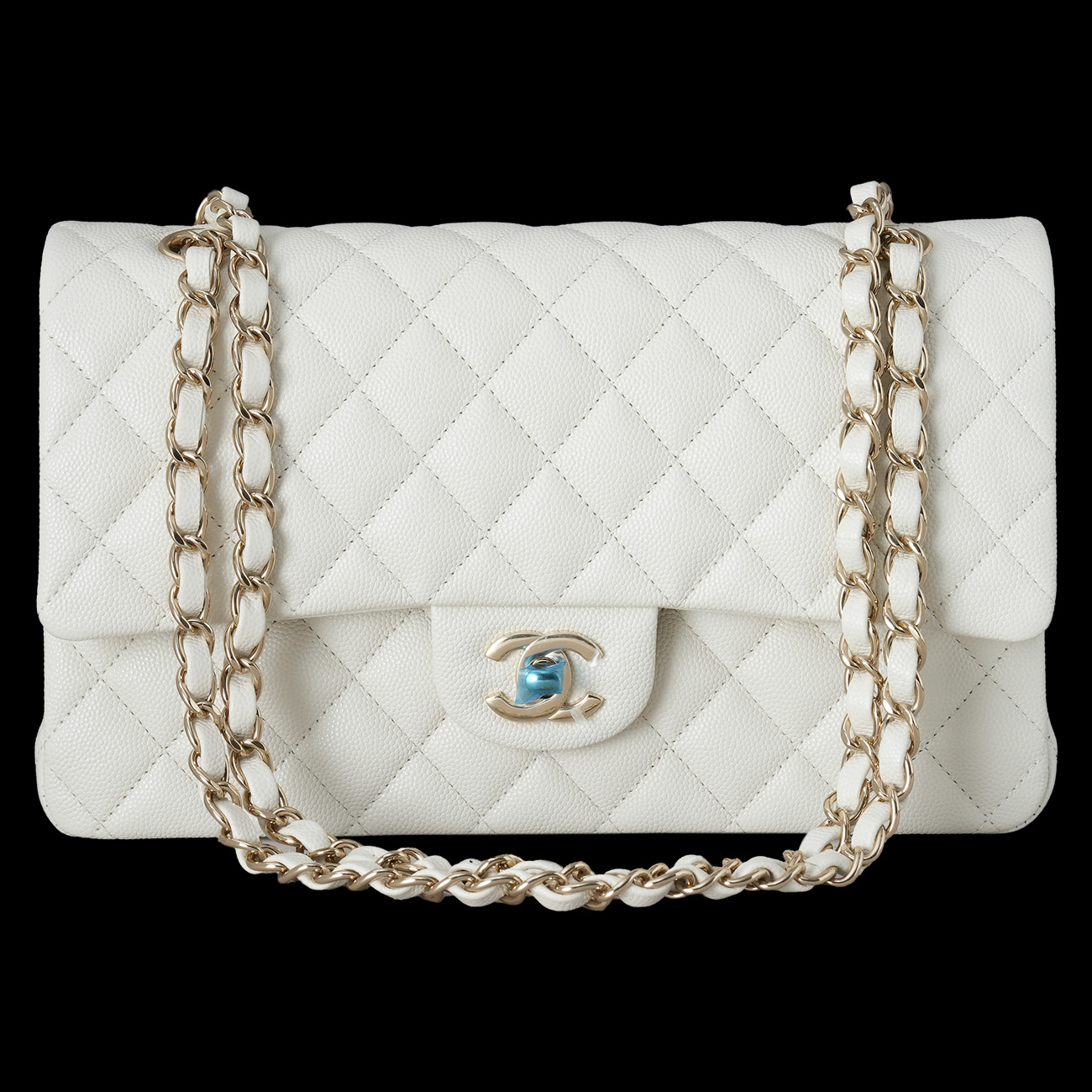 CHANEL(USED)샤넬 캐비어 클래식 미듐 플랩백