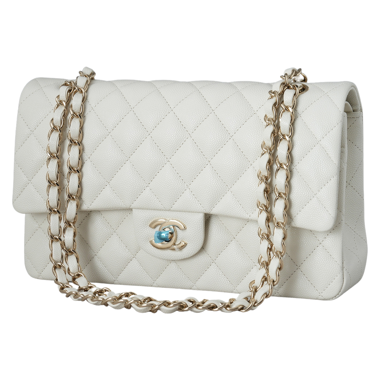 CHANEL(USED)샤넬 캐비어 클래식 미듐 플랩백