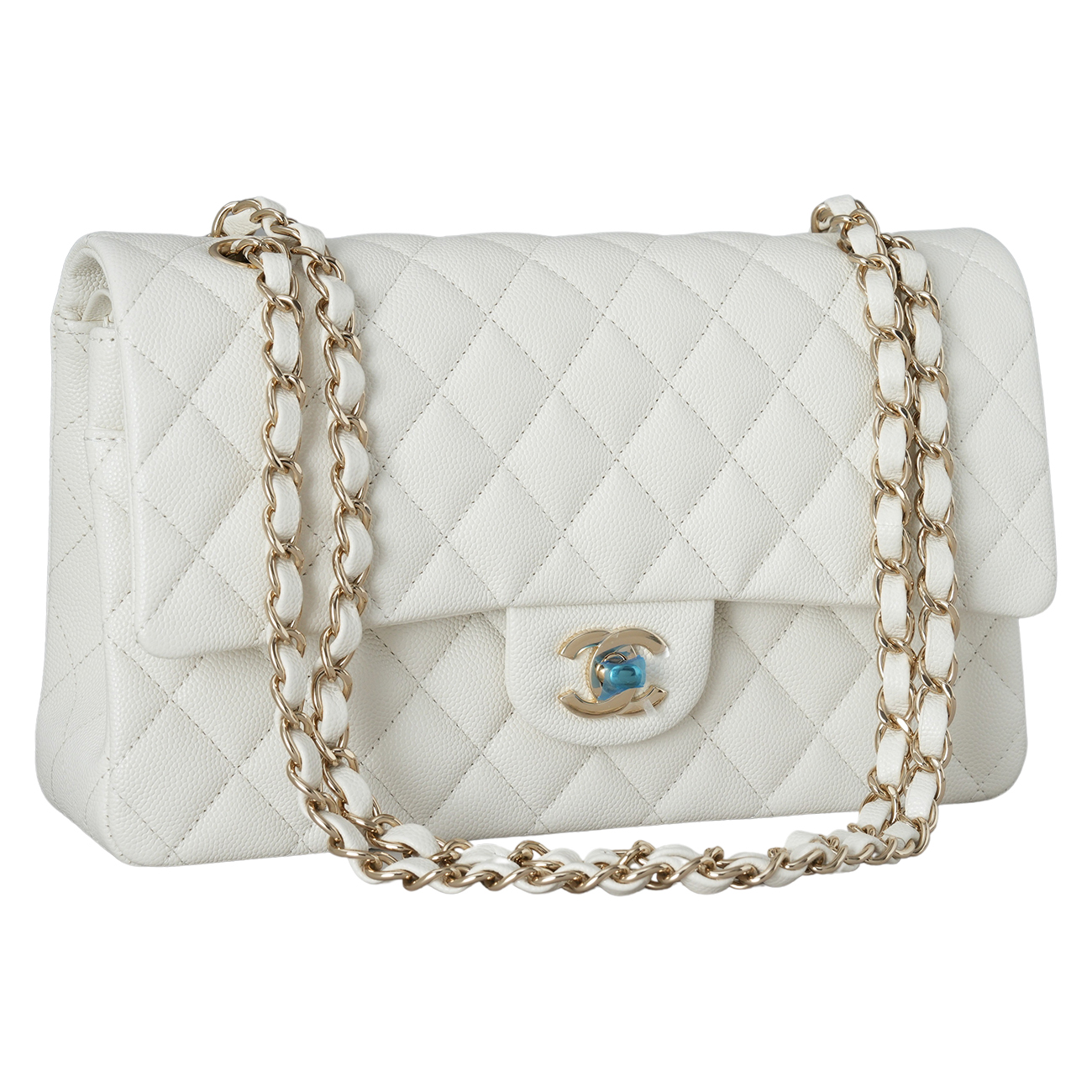 CHANEL(USED)샤넬 캐비어 클래식 미듐 플랩백