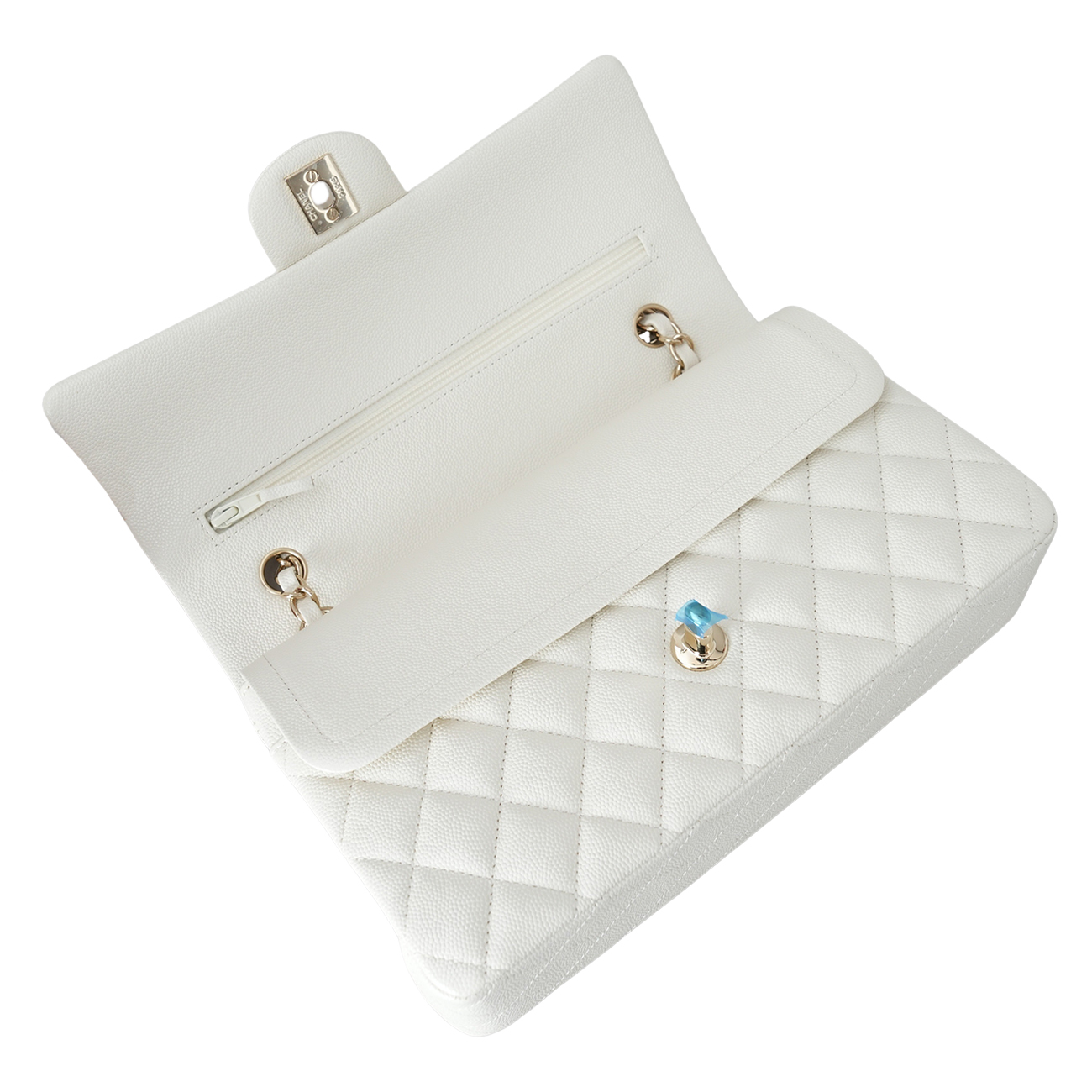 CHANEL(USED)샤넬 캐비어 클래식 미듐 플랩백