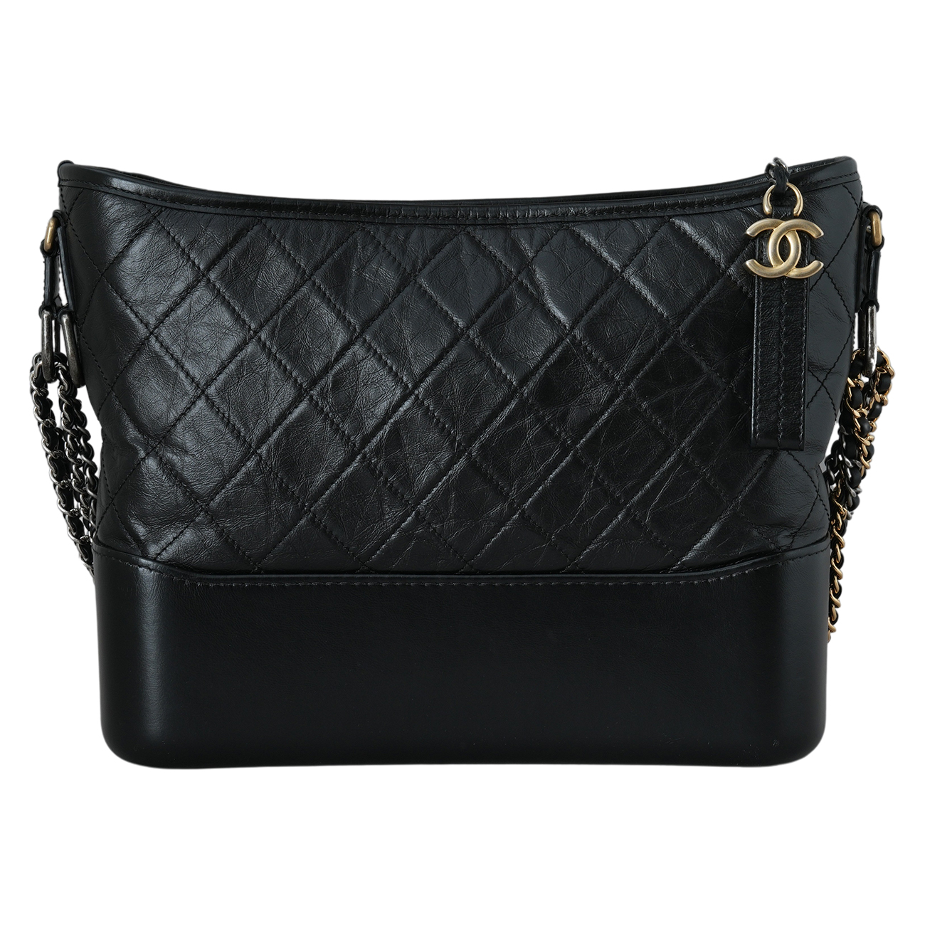 CHANEL(USED)샤넬 A93824 가브리엘 호보 미듐