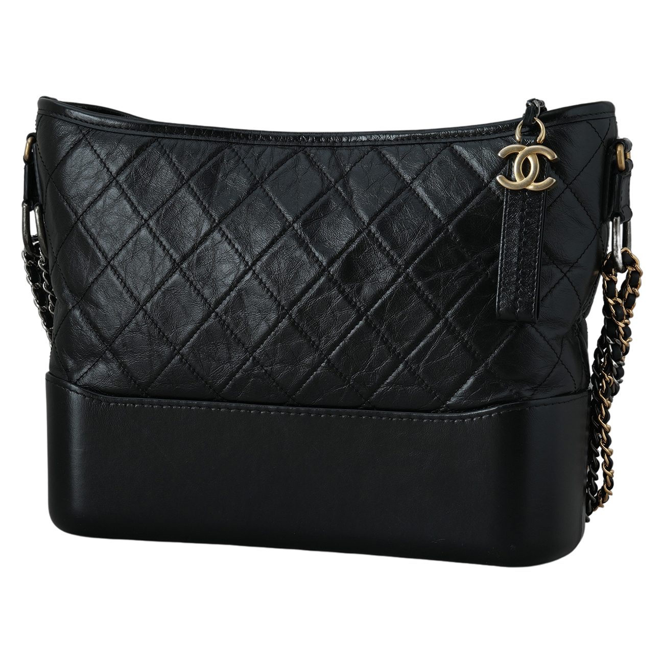 CHANEL(USED)샤넬 A93824 가브리엘 호보 미듐