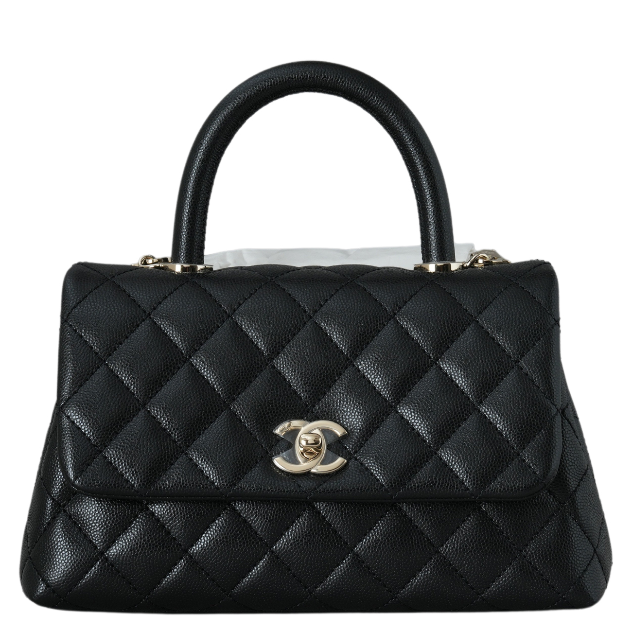 CHANEL(USED)샤넬 캐비어 코코핸들 스몰