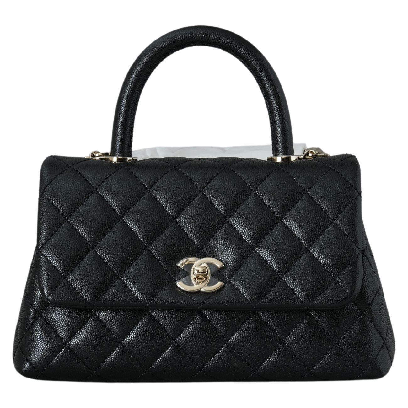 CHANEL(USED)샤넬 캐비어 코코핸들 스몰