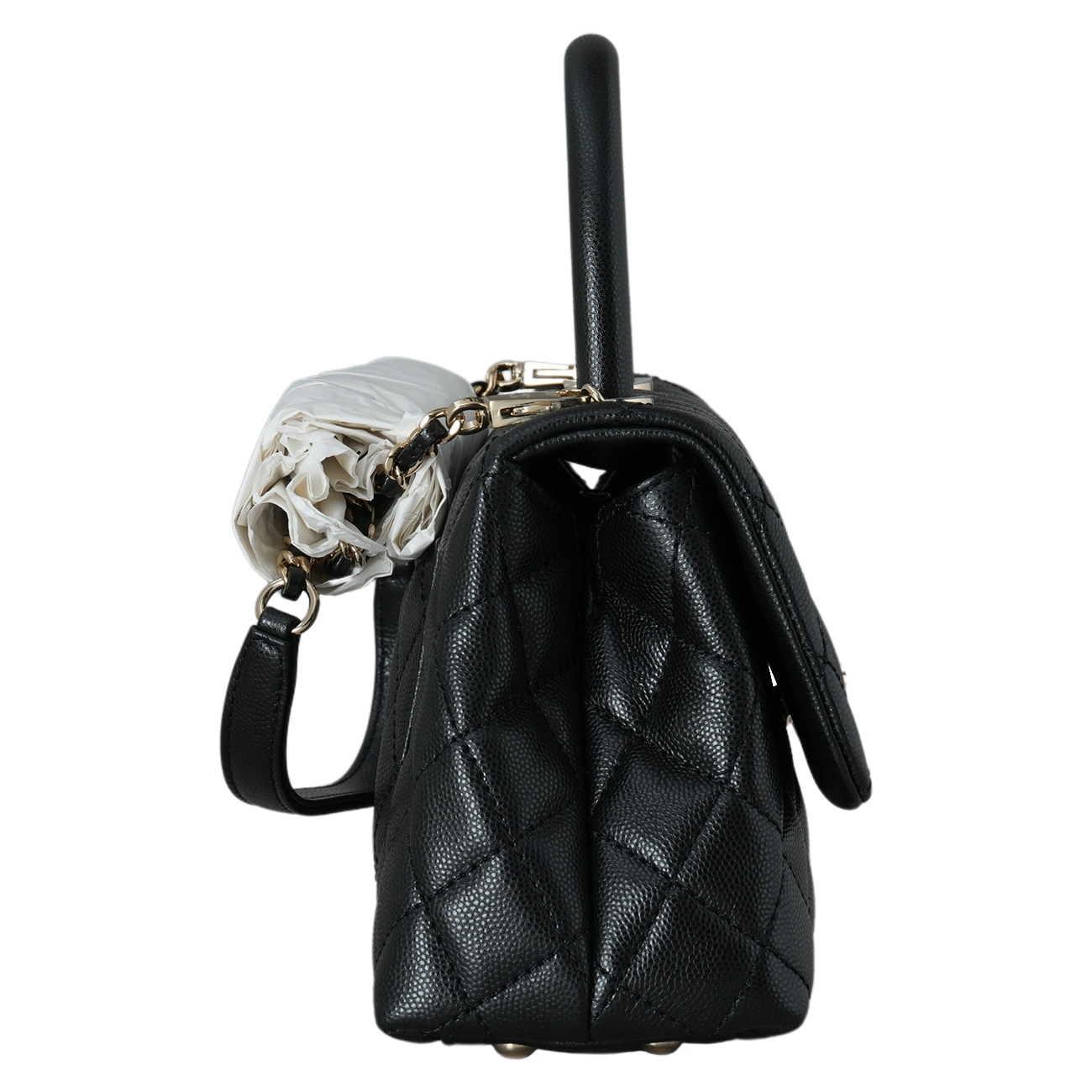 CHANEL(USED)샤넬 캐비어 코코핸들 스몰