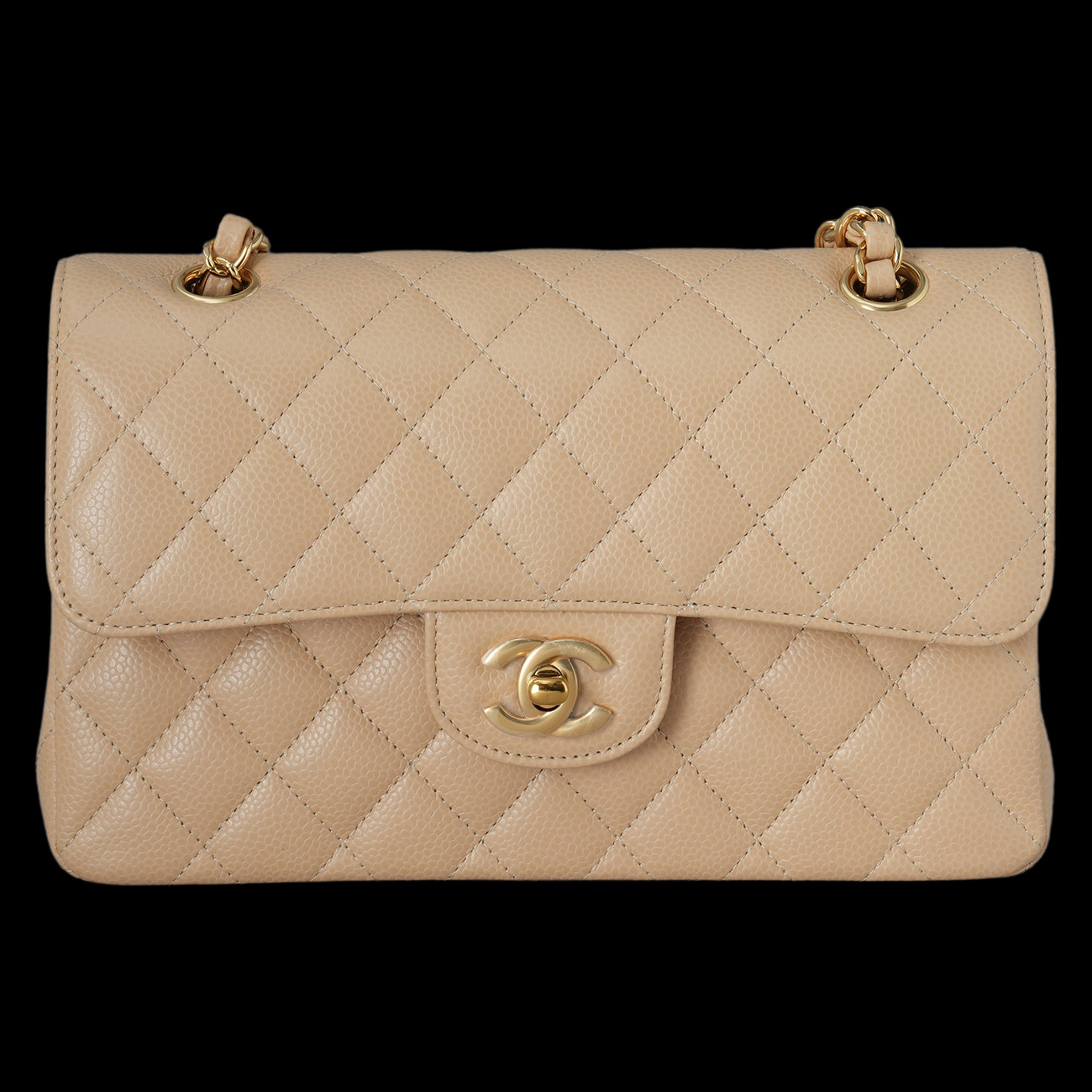 CHANEL(USED)샤넬 캐비어 클래식 스몰 플랩백