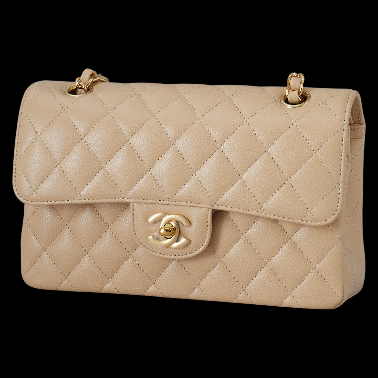 CHANEL(USED)샤넬 캐비어 클래식 스몰 플랩백