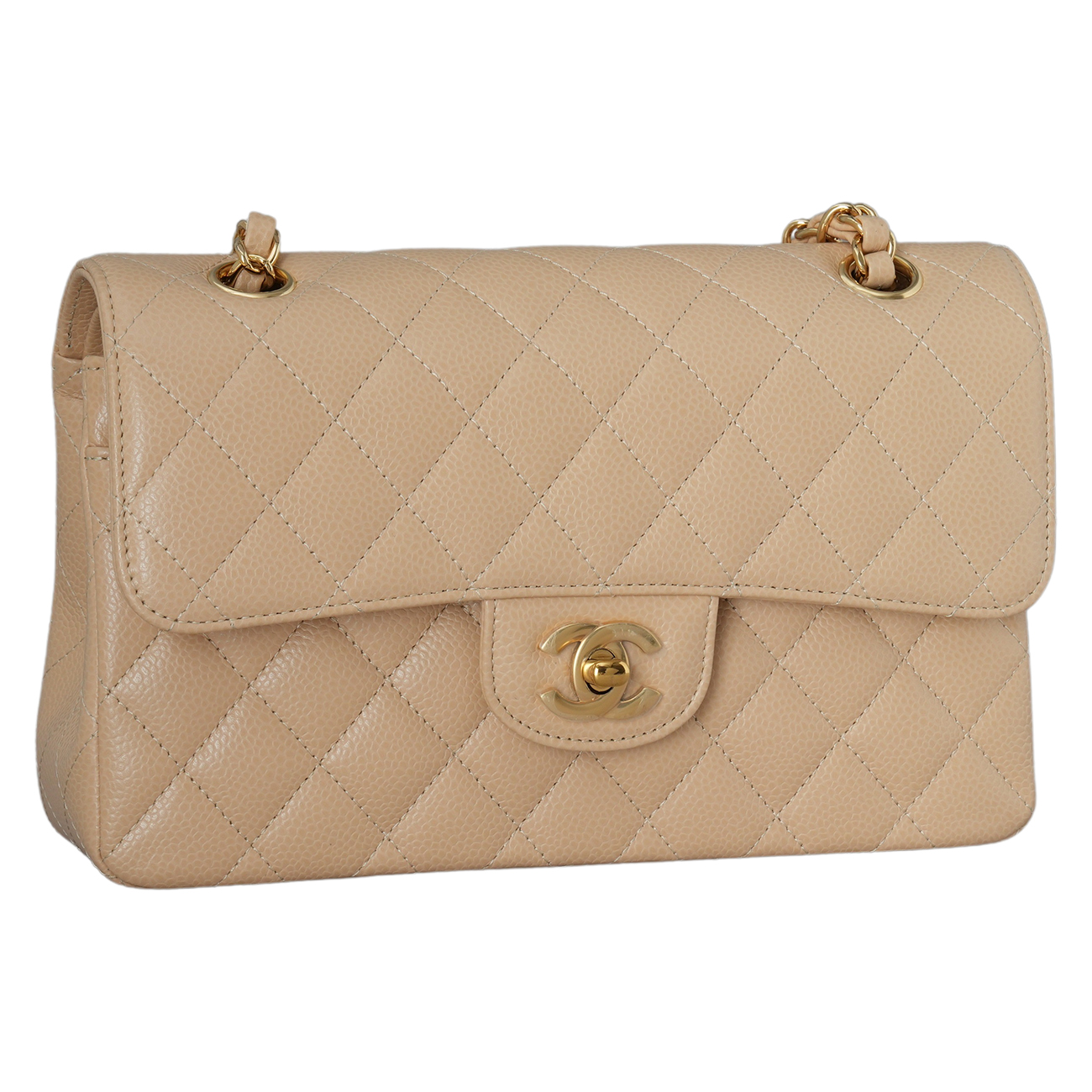 CHANEL(USED)샤넬 캐비어 클래식 스몰 플랩백
