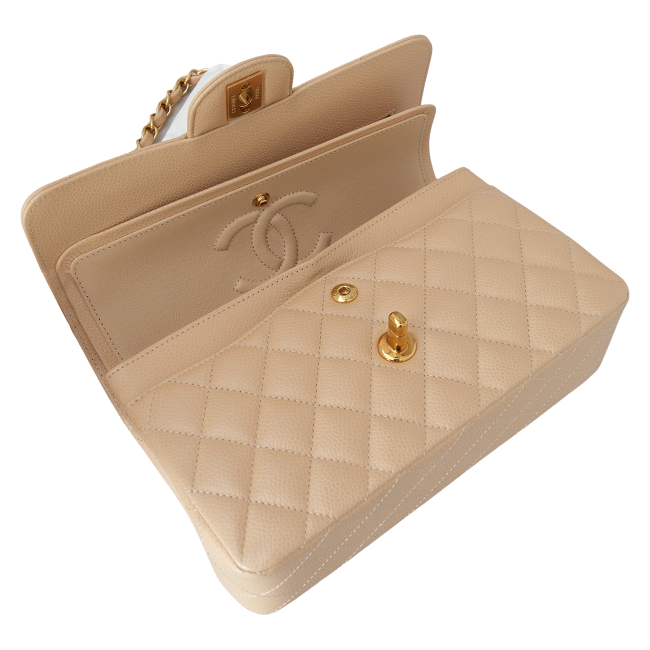 CHANEL(USED)샤넬 캐비어 클래식 스몰 플랩백