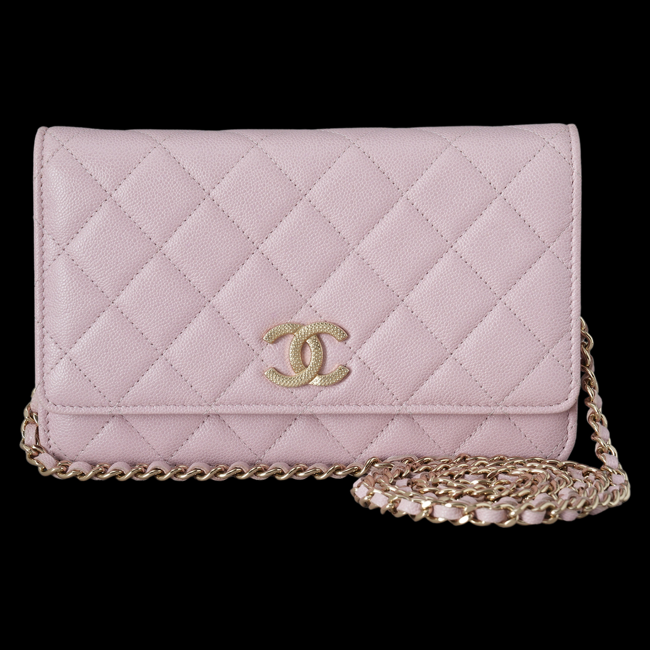CHANEL(USED)샤넬 시즌 캐비어 WOC