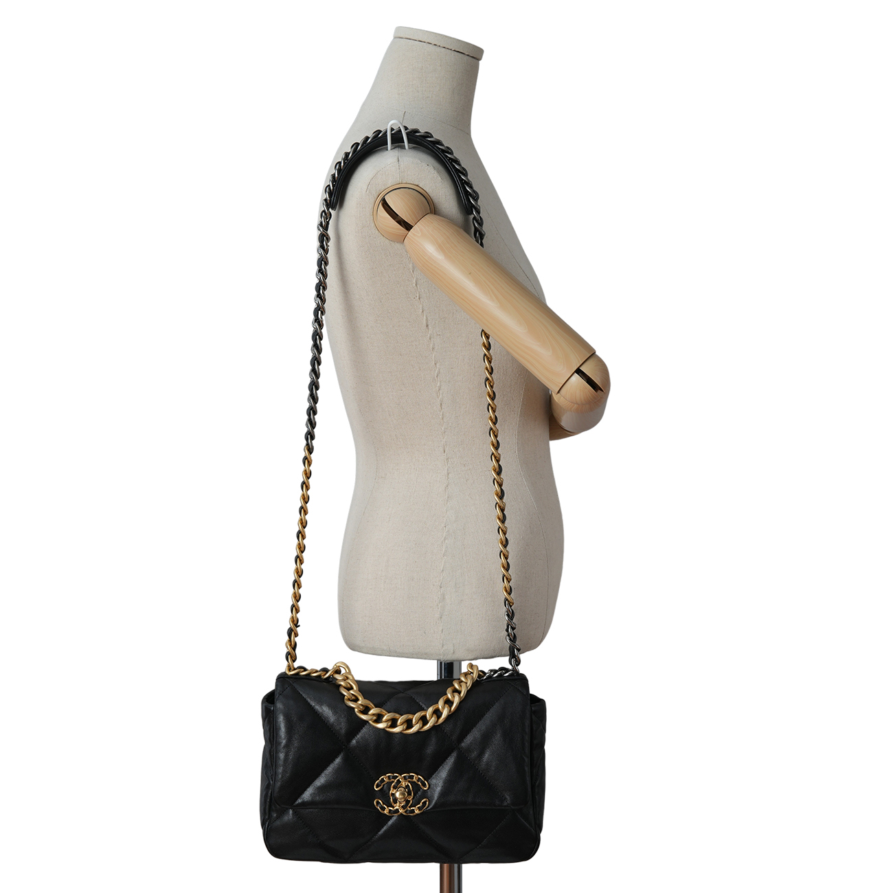 CHANEL(USED)샤넬 AS1160 19백 미듐