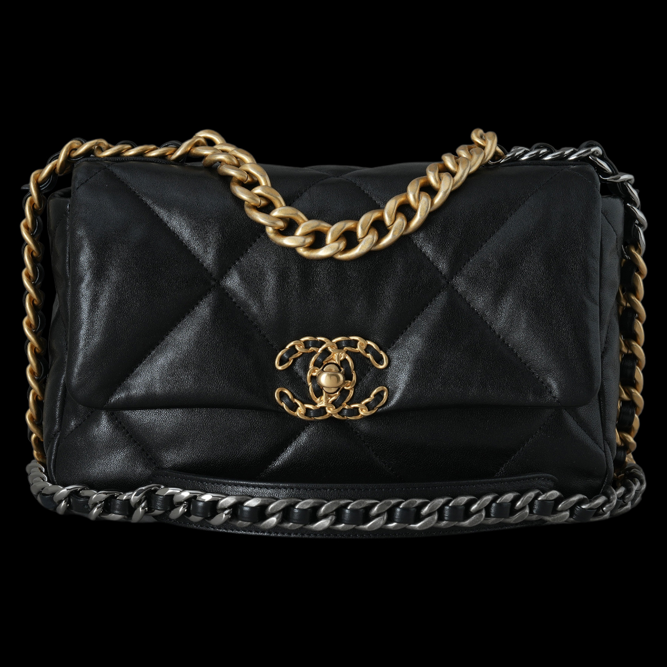 CHANEL(USED)샤넬 AS1160 19백 미듐