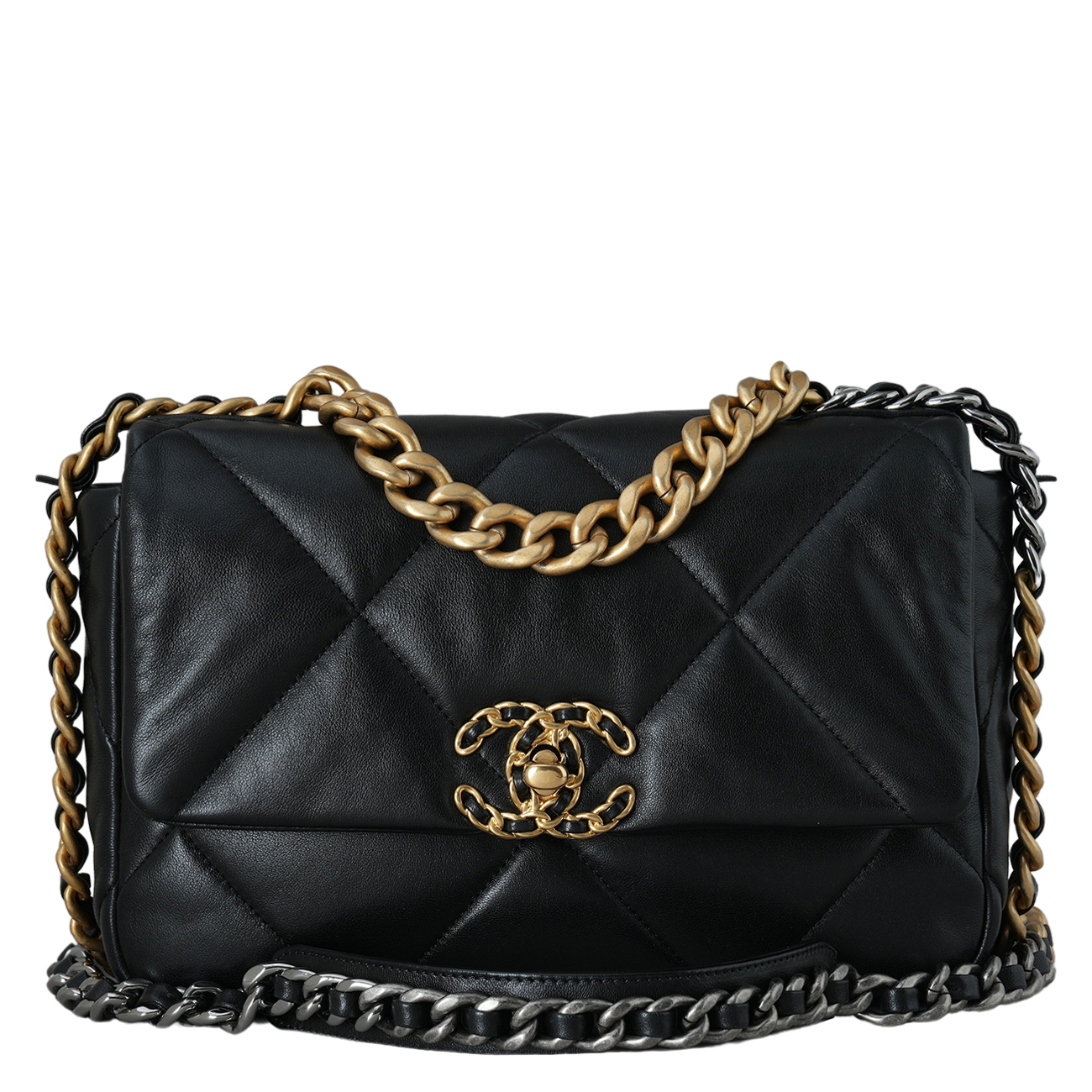 CHANEL(USED)샤넬 AS1160 19백 미듐