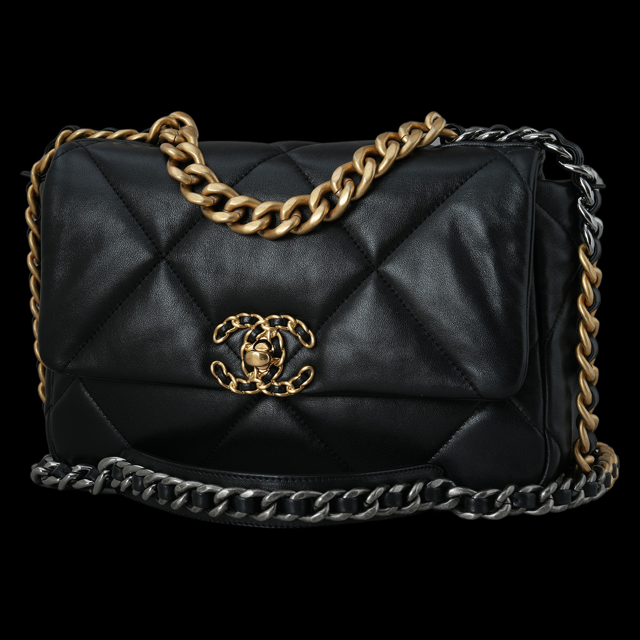 CHANEL(USED)샤넬 AS1160 19백 미듐