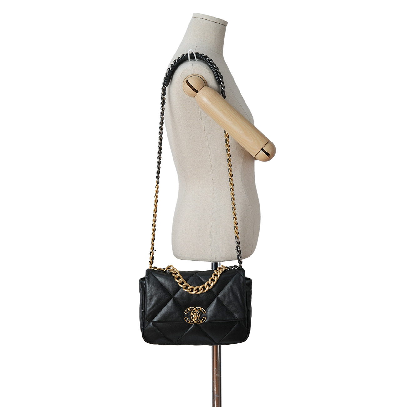 CHANEL(USED)샤넬 AS1160 19백 미듐