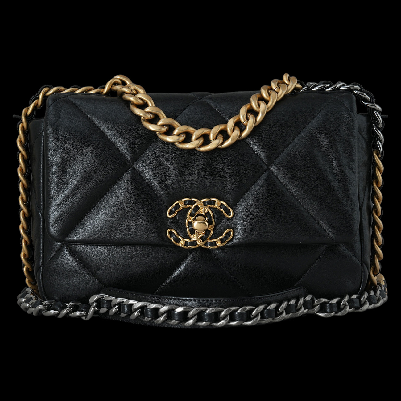 CHANEL(USED)샤넬 AS1160 19백 미듐