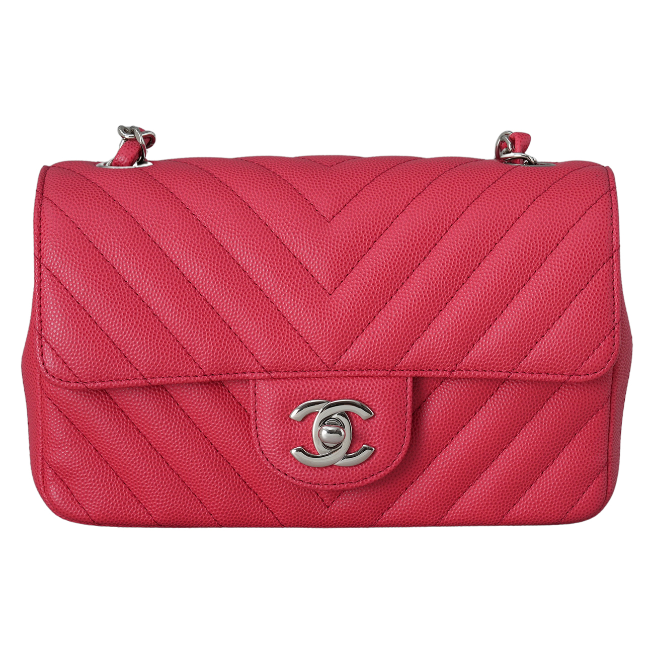 CHANEL(USED)샤넬 쉐브론 클래식 뉴미니 클래식 크로스백