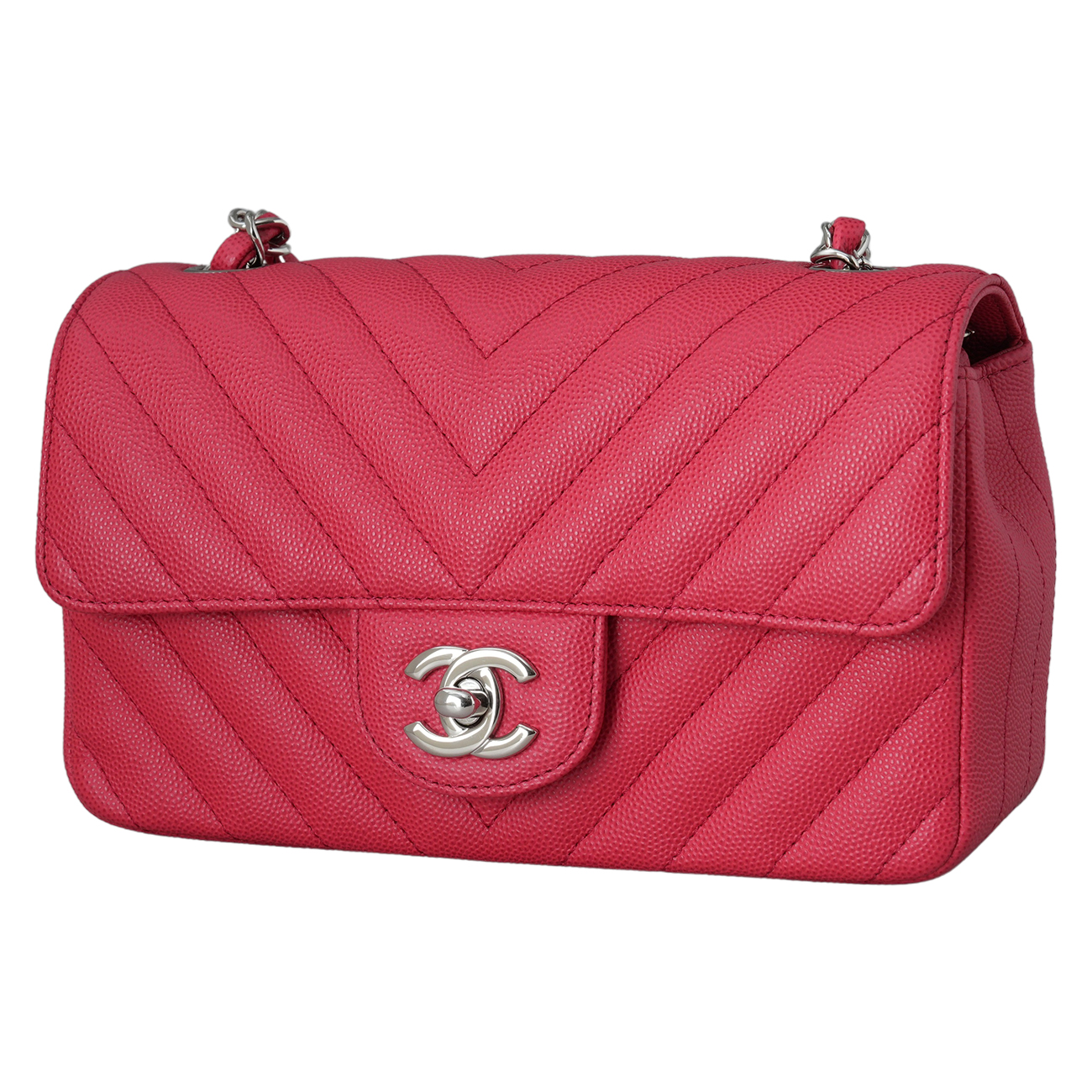 CHANEL(USED)샤넬 쉐브론 클래식 뉴미니 클래식 크로스백