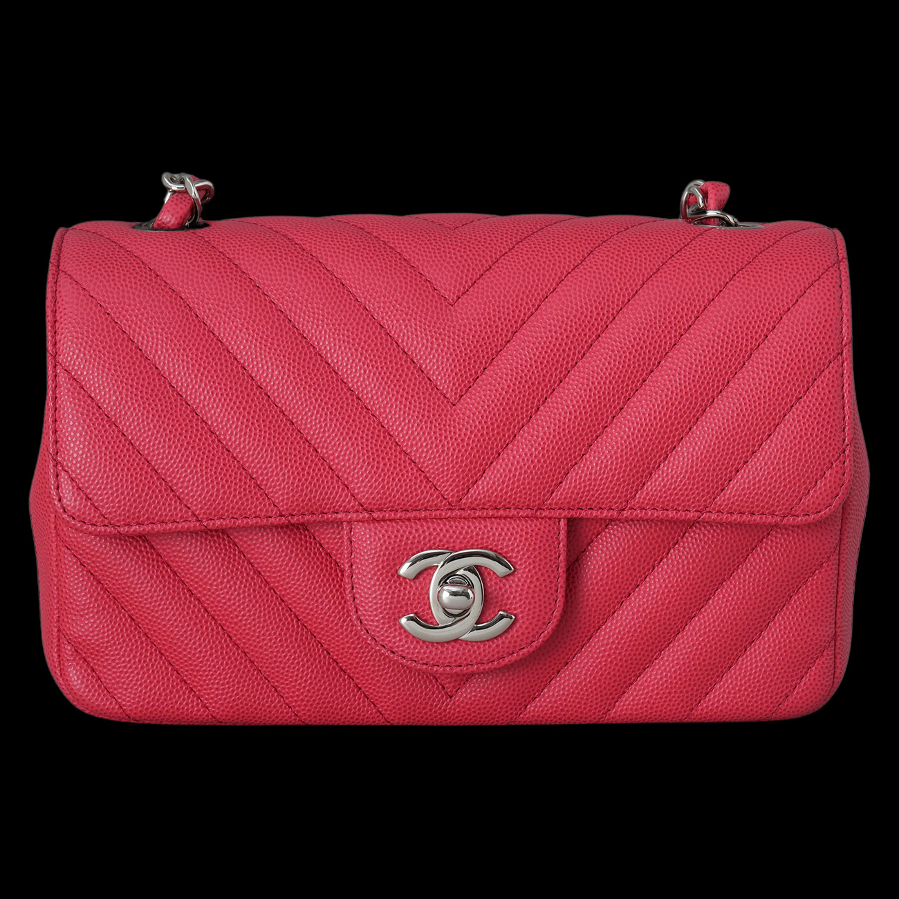 CHANEL(USED)샤넬 쉐브론 클래식 뉴미니 클래식 크로스백