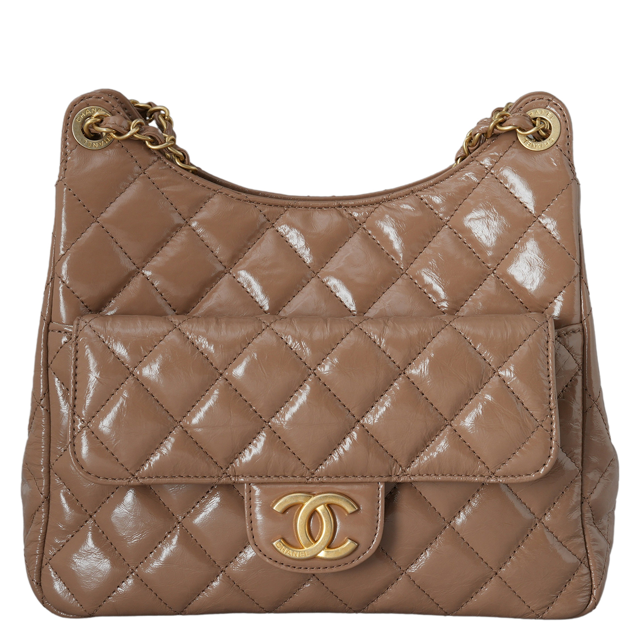CHANEL(USED)샤넬 AS4322 포켓 체인 호보백