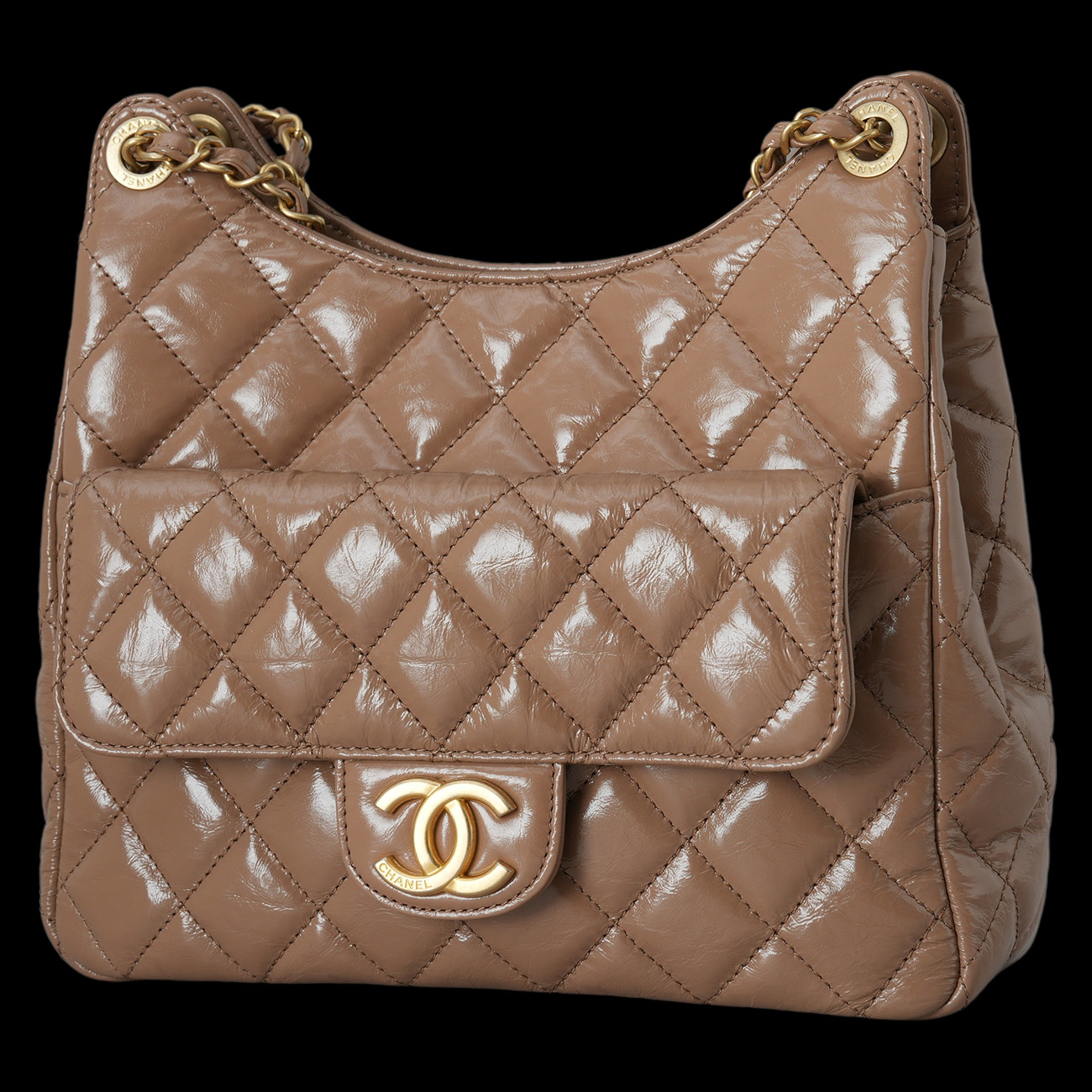 CHANEL(USED)샤넬 AS4322 포켓 체인 호보백