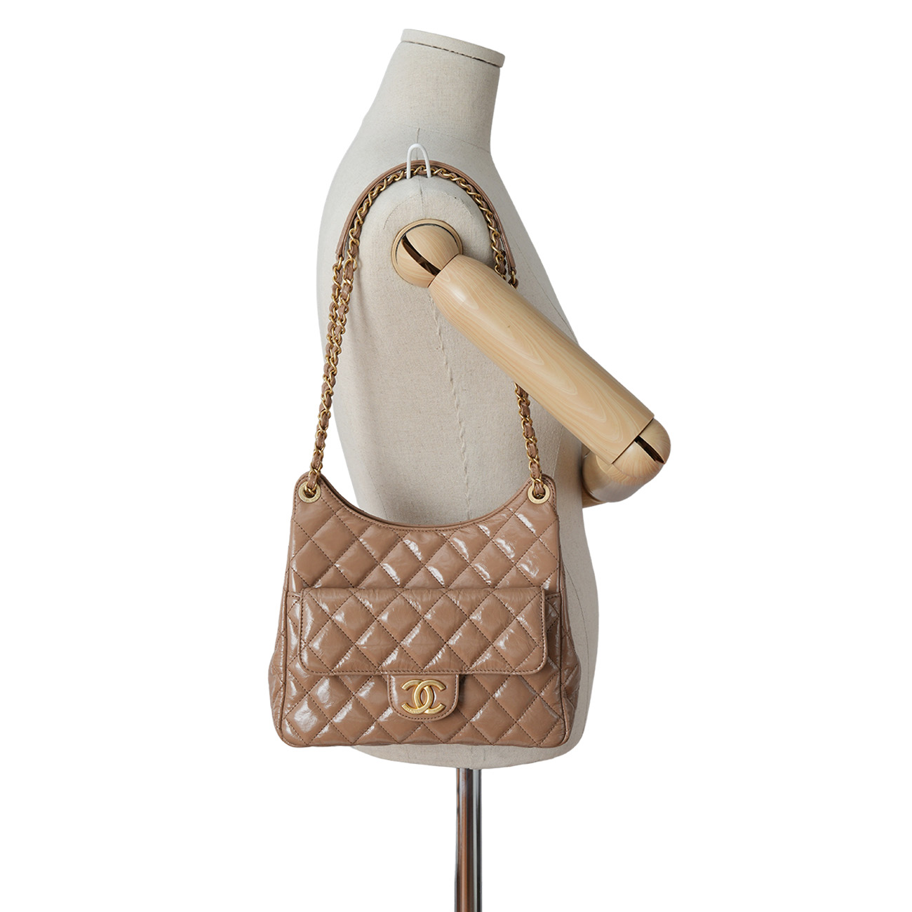 CHANEL(USED)샤넬 AS4322 포켓 체인 호보백