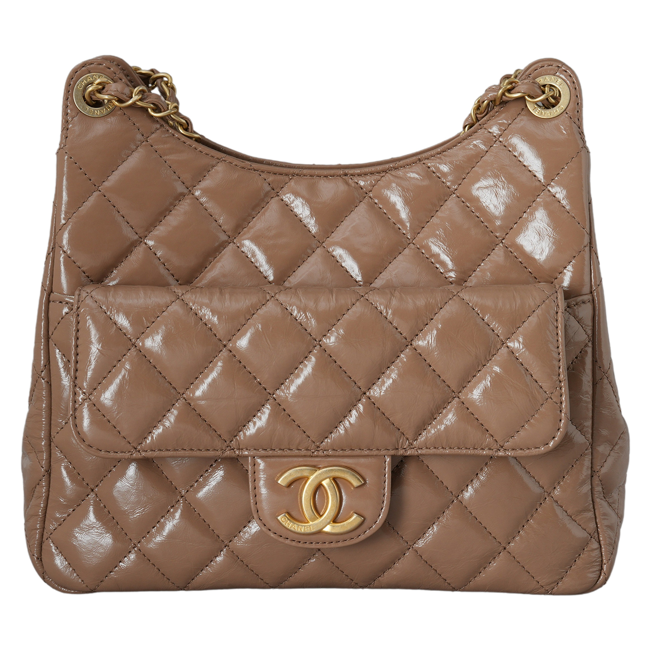 CHANEL(USED)샤넬 AS4322 포켓 체인 호보백