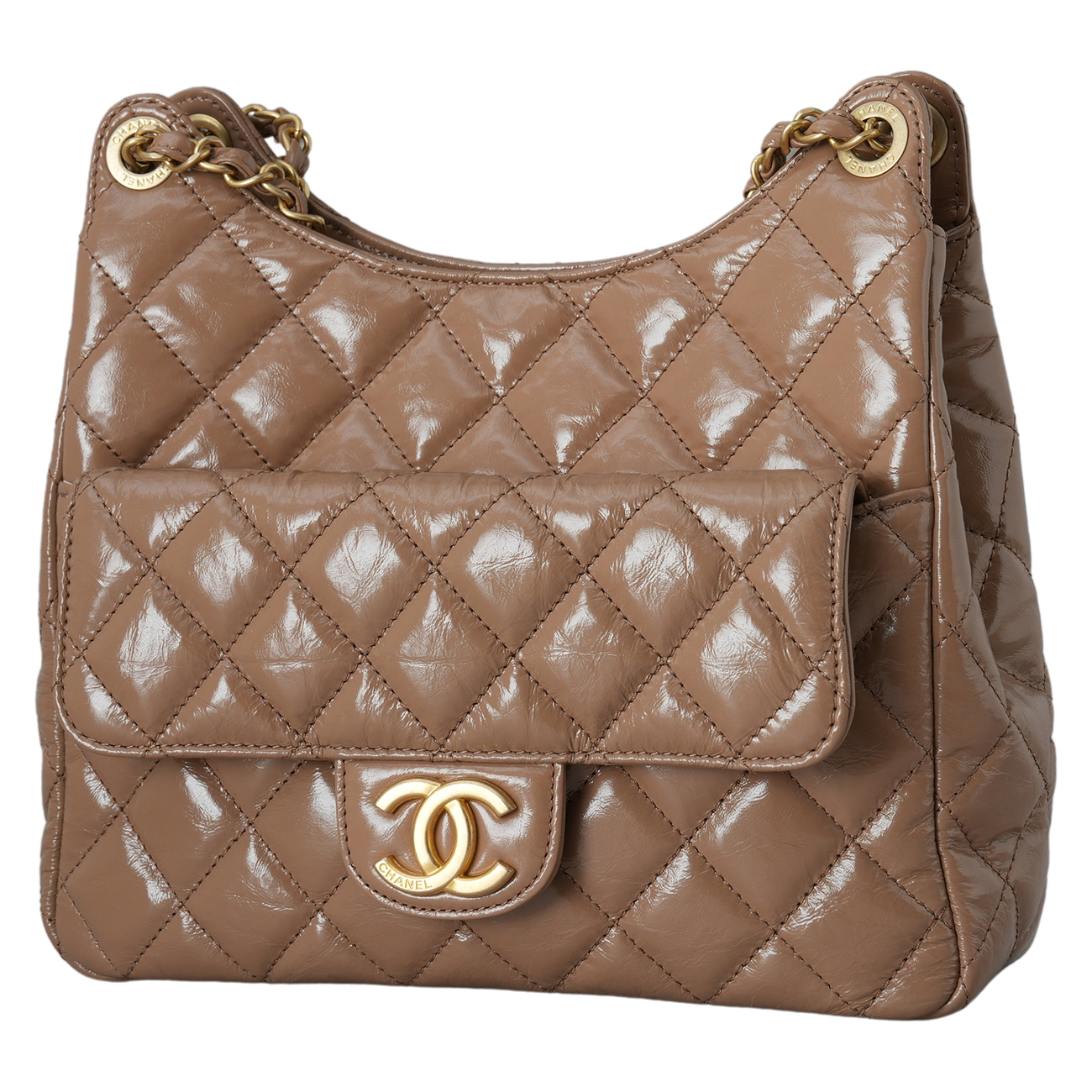 CHANEL(USED)샤넬 AS4322 포켓 체인 호보백