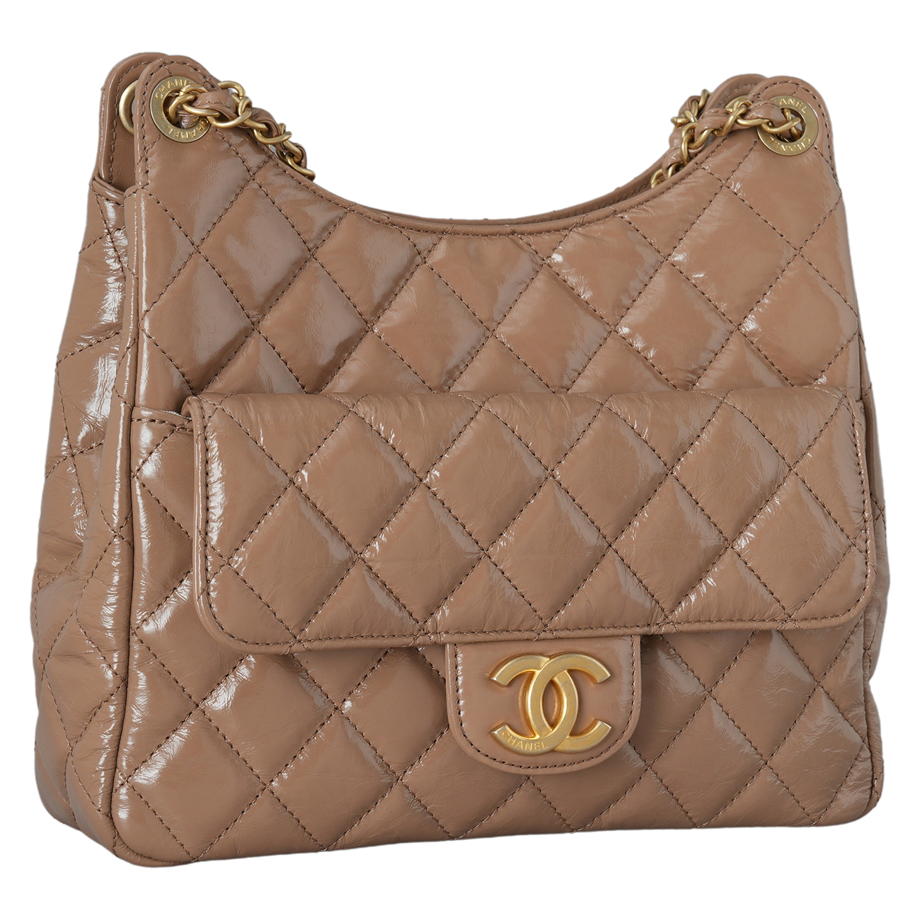 CHANEL(USED)샤넬 AS4322 포켓 체인 호보백