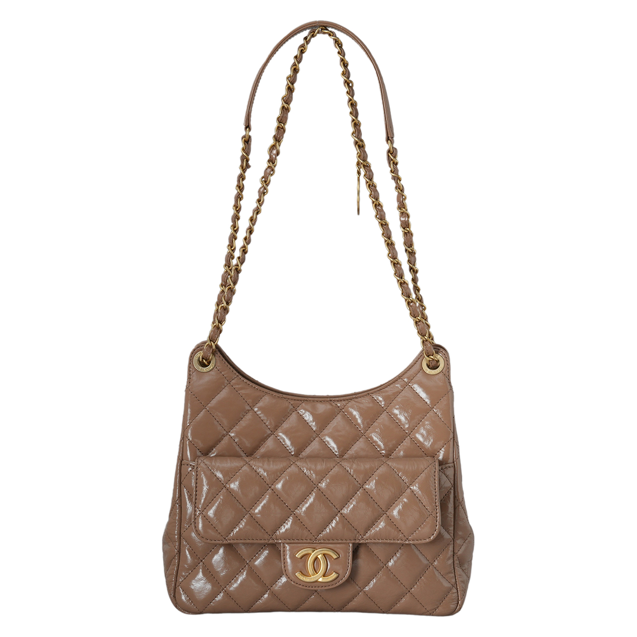 CHANEL(USED)샤넬 AS4322 포켓 체인 호보백