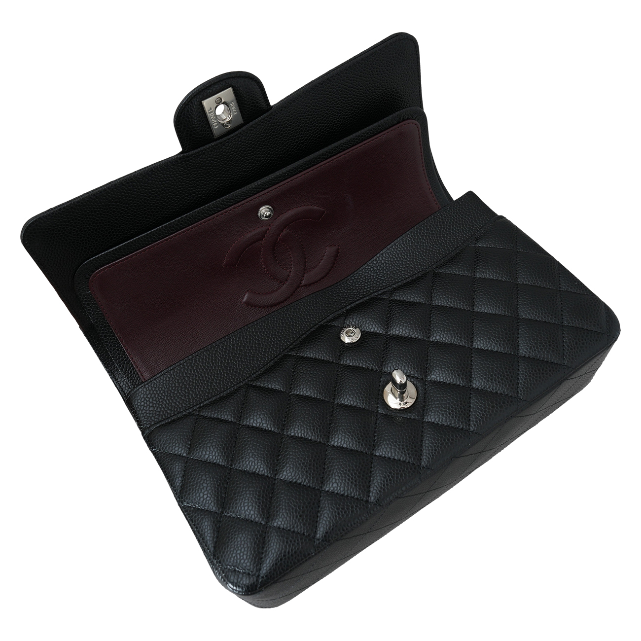 CHANEL(USED)샤넬 캐비어 클래식 미듐 플랩백