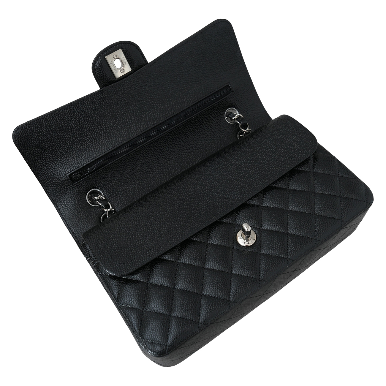 CHANEL(USED)샤넬 캐비어 클래식 미듐 플랩백