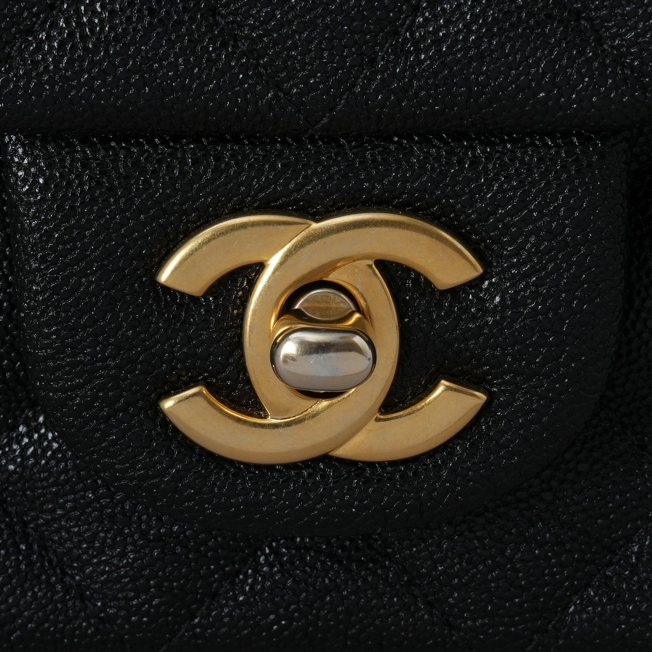 CHANEL(USED)샤넬 캐비어 클래식 뉴미니 탑핸들